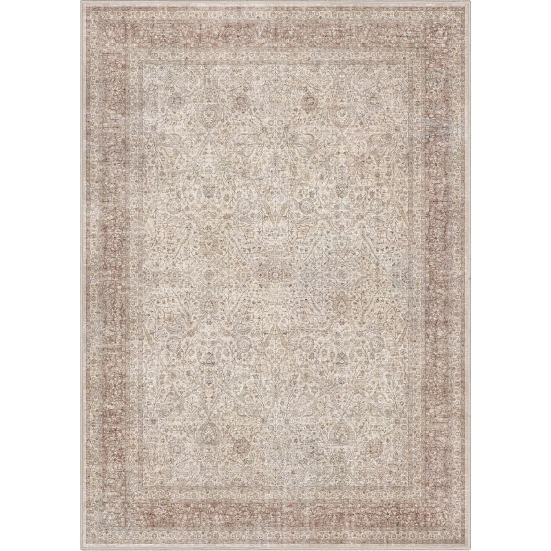 Well Woven Asha Isolde Vintage Oriental Flat-Weave Area Rug