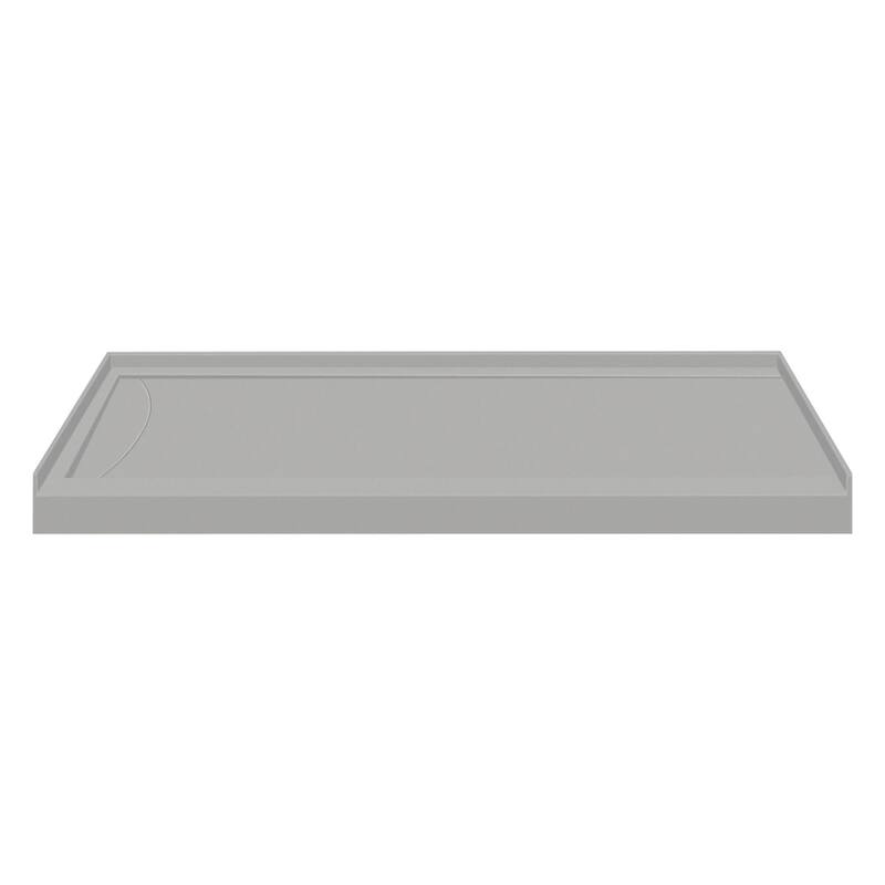 Transolid FSL6032L 60" x 32" Rectangular Shower Base with Single