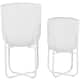 Option White - 17", 13"H