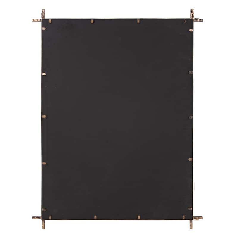 Allan Andrews Allen Andrews Isarno Large Rectangular Decorative Metal Industrial Mirror