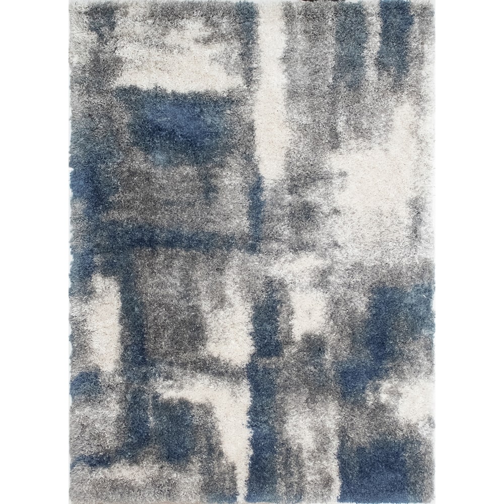 Noori Rug Lux Walsh Abstract Modern 2-inch Thick Shag Rug