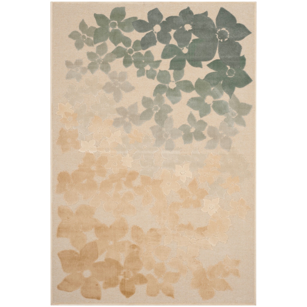 Martha Stewart by SAFAVIEH Flower Field Viscose Rug