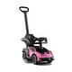 preview thumbnail 19 of 25, 3-in-1 Licensed Lamborghini Ride on Push Car with Handle Guardrail - 34" x 15.5" x 16.5"(L x W x L) Pink