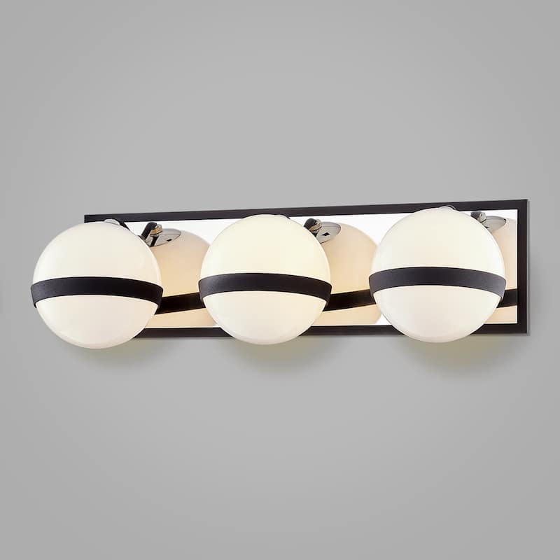Troy Lighting Ace Vanity with Opal White Glass