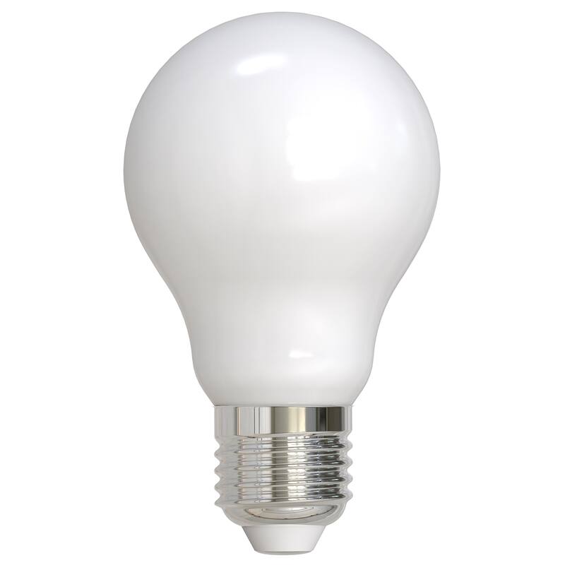 Bulbrite Pack of (2) 8.5 Watt Dimmable Clear Filament A19 Medium (E26) LED Bulb - 800 Lumens, 3000K, and 90 CRI
