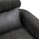 preview thumbnail 12 of 36, Loveseat, Lounge Sofa, Double Seat Removable Headrest with 2 Pillows