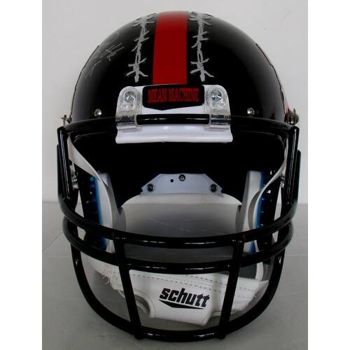 Shop Bill Goldberg Signed The Longest Yard Mean Machine Fs Replica Helmet Battle Bas Overstock 17308747