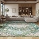 preview thumbnail 2 of 18, SAFAVIEH Madison Sabire Boho Medallion Distressed Rug - Grey/Light Blue - 5' 3" x 7' 6"
