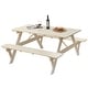 preview thumbnail 11 of 10, A-Frame Outdoor Patio Deck Garden Picnic Table