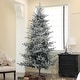 preview thumbnail 16 of 21, HOMCOM 6ft Nordic Pine Artificial Christmas Tree with 795 Snow Flocked Tips, Foldable Metal Stand, Easy Assembly 9 Foot