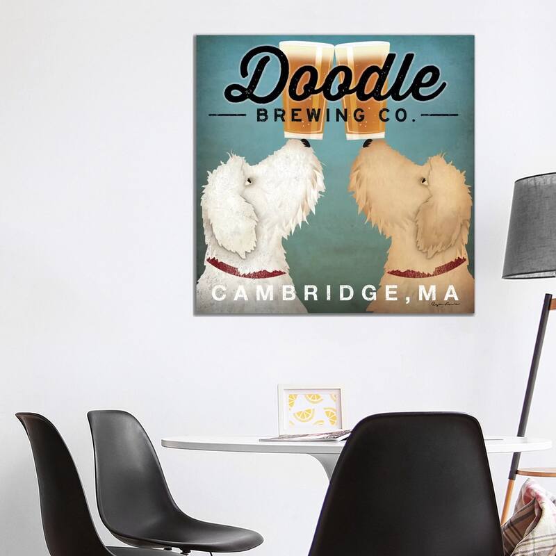 iCanvas "Doodle Brewing Co." by Ryan Fowler Canvas Print - 37x37x1.5