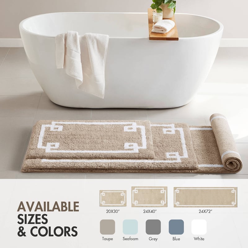 Madison Park Ethan Cotton Tufted Bath Rug