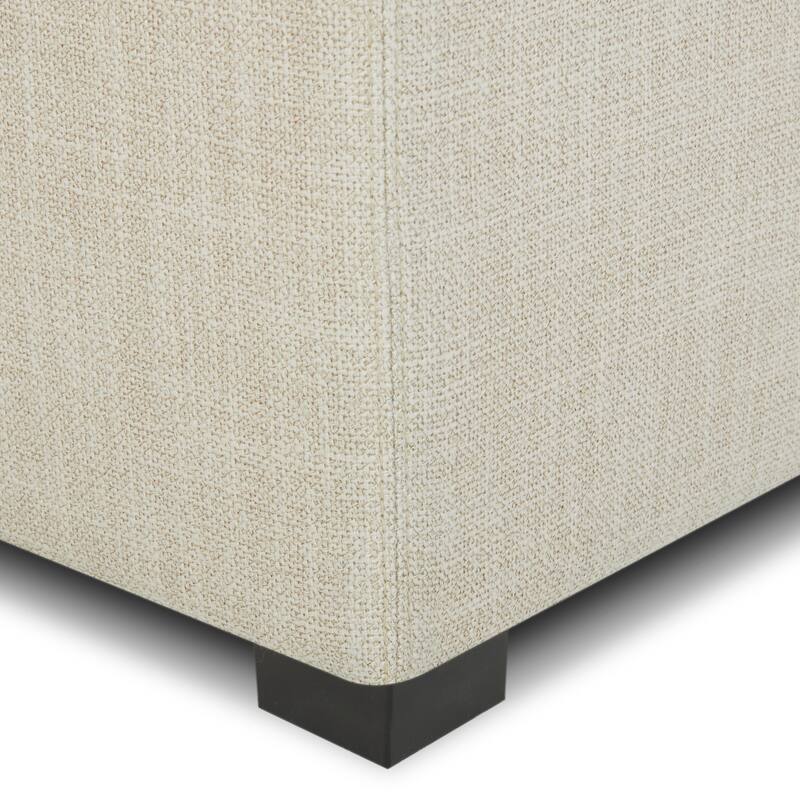 Spruce & Spring Ethan Storage Stool Ottoman