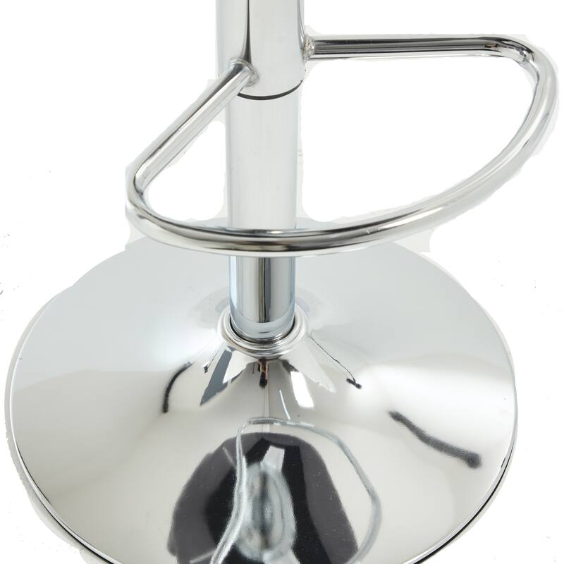 Counter Height Bar Chairs Set of 2, Swivel Bar Stools with Adjustable Height, Kitchen Island Chairs with Back & Footrest