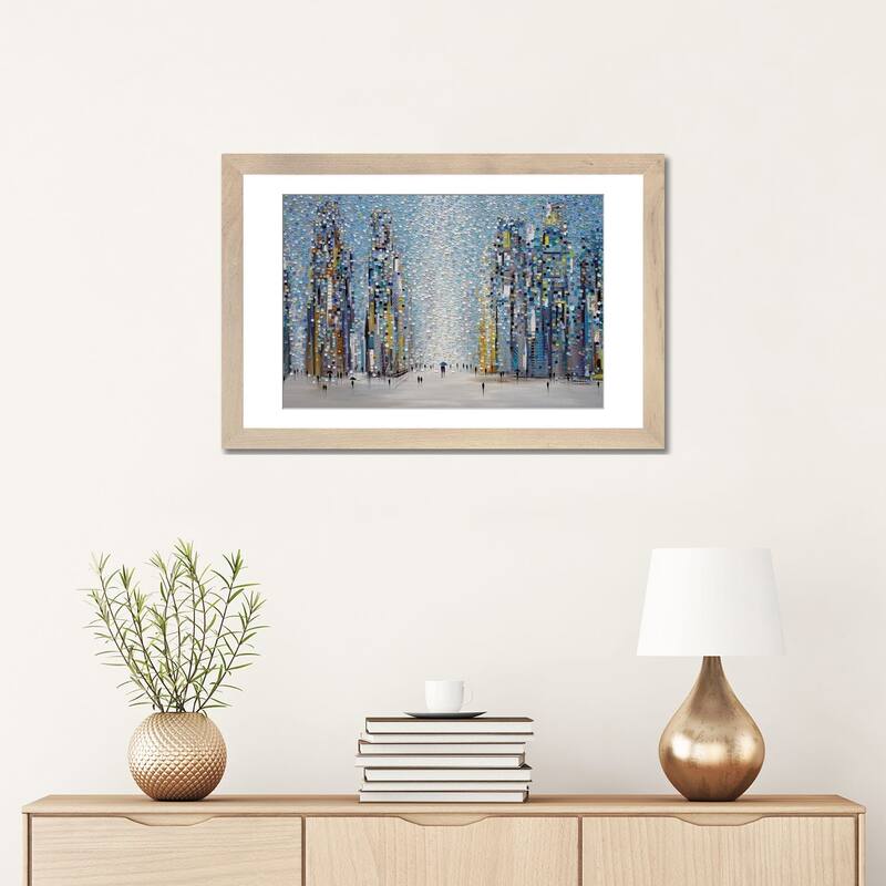 iCanvas "Sunny Cityscape" by Ekaterina Ermilkina