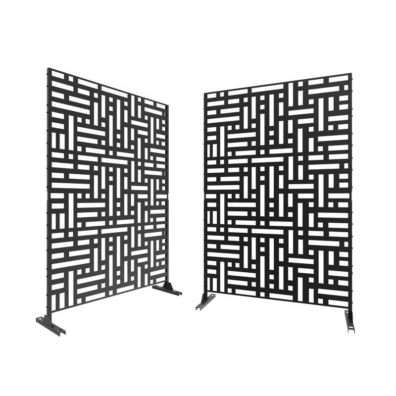 Outdoor Pattern Privacy Metal Screen Patio Garden Fence Panel