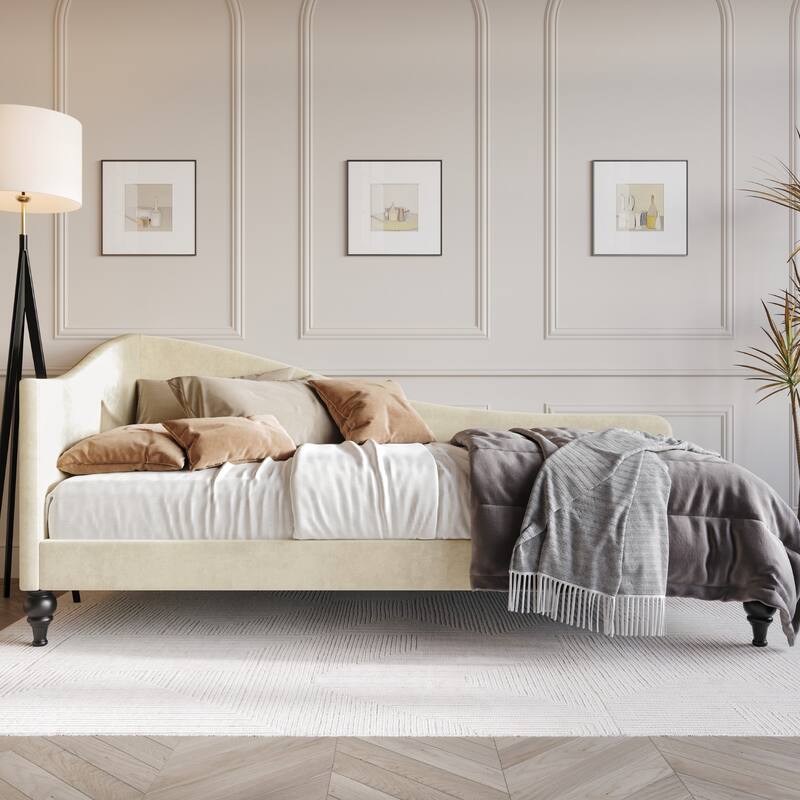 Clayfell Ozark Upholstered Daybed - Twin - Beige