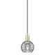 Option Antique Brass / Light Smoke Deco Swirl