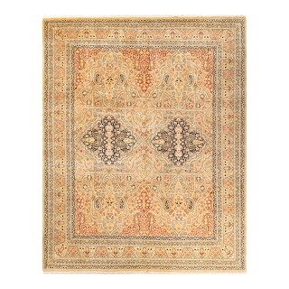 Overton Mogul, One-of-a-Kind Hand-Knotted Area Rug - Yellow, 8' 2" x 10' 2" - 8' 2" x 10' 2"