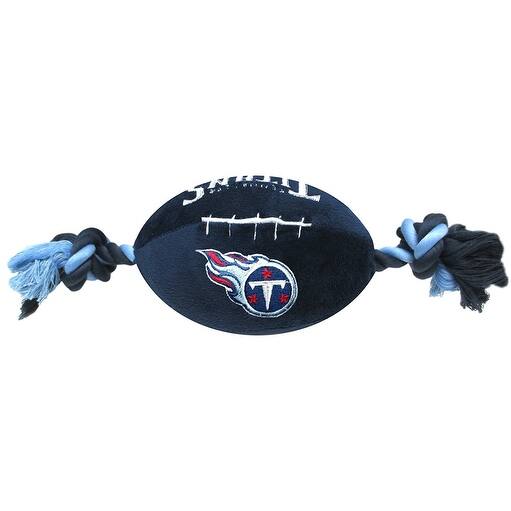 Shop Nfl Tennessee Titans Dog Rope Football Toy Rope Dog Toy