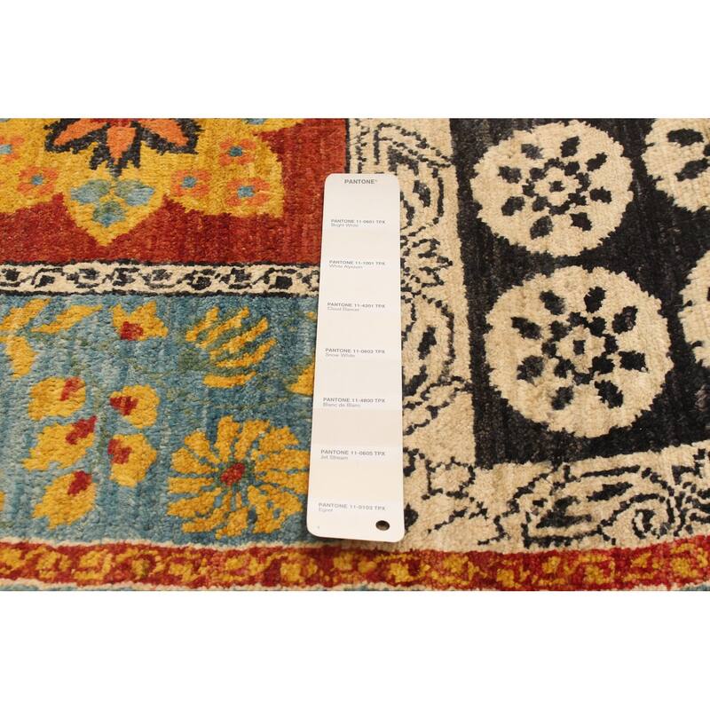 ECARPETGALLERY Handknotted Lahore Finest Collection Cream Wool Rug 5