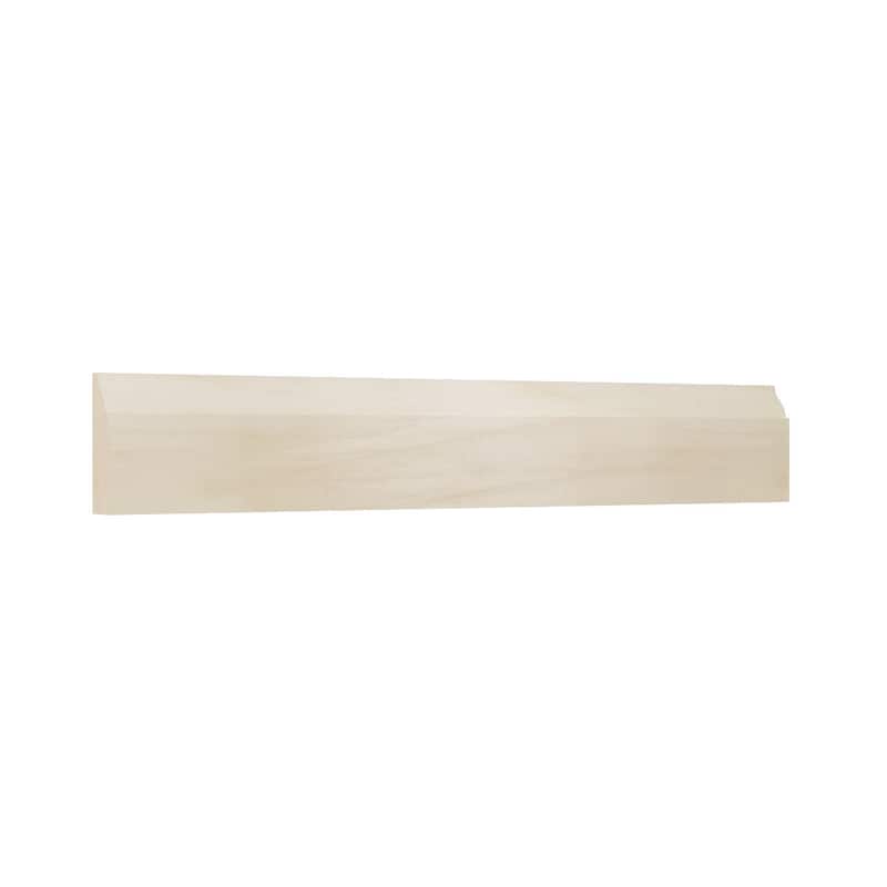 WM947: 3/8-in D x 1-1/4-in W x 96-in L Americraft Solid Hardwood Stain Grade Colonial Stop Moulding
