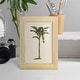 preview thumbnail 23 of 137, UA CH British Palms III -Framed Print w/glass-Cherry Red
