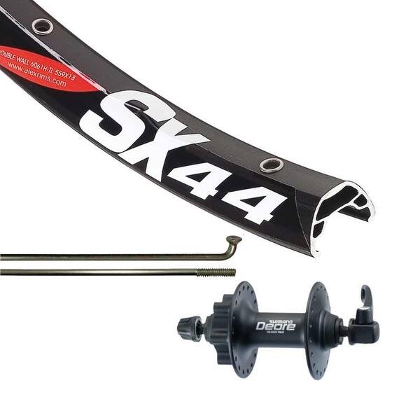 The Wheel Shop Front 26 Wheel Alex Sx 44 Black Hb M525 Black 32 Dt Stainless Black Spokes Qr Axle Fr Sx44 Bk M525 Overstock