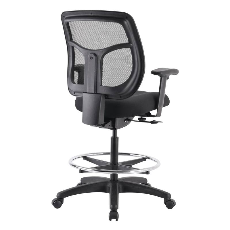 Eurotech Seating Apollo Drafting Stool, 23/33-inch Seat Height