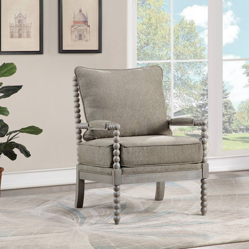 The Curated Nomad Annie Chair - Dolphin Brown/Grey