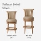 preview thumbnail 18 of 109, Maven Lane 26" Pullman Swivel Counter Height Kitchen Stool
