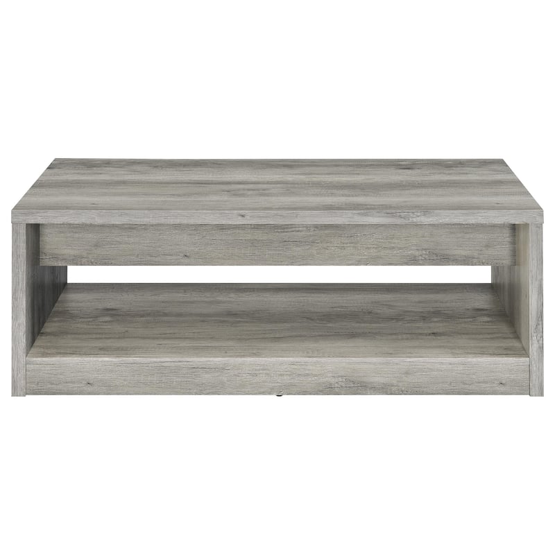 Felix Coffee And End Table Set Grey Driftwood