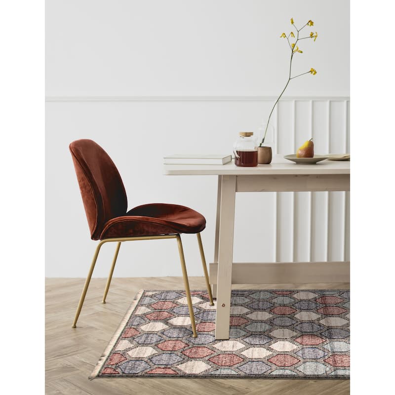 Ankara FW Grey Kilim 5'1" x 8'0" - 5'1 x 8'0