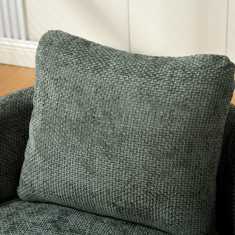 30"W Modern Upholstered Armchair,Accent Chair with a Pillow