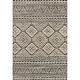 preview thumbnail 5 of 16, Alexander Home Brentley Moroccan Geometric Rug Graphite/Ivory 7'7" x 10'6"