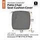 preview thumbnail 21 of 37, Classic Accessories Montlake Water-resistant Seat Cushion Slip Cover