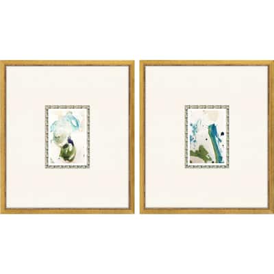 Child's Play S/2 Framed Art Giclee Under Glass