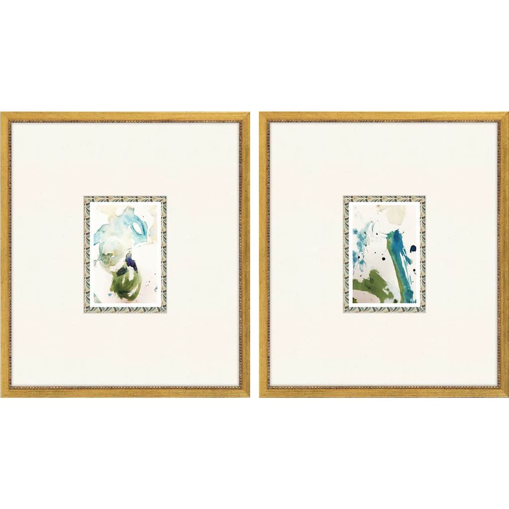 Child's Play S/2 Framed Art Giclee Under Glass