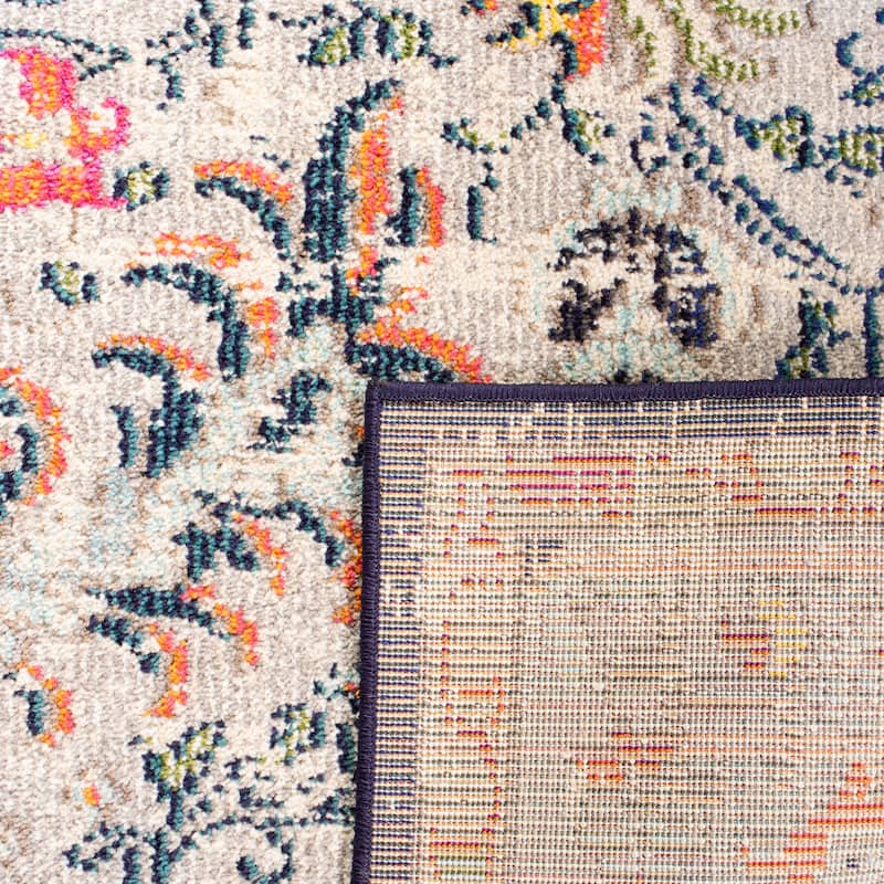 SAFAVIEH Madison Sabire Boho Medallion Distressed Rug