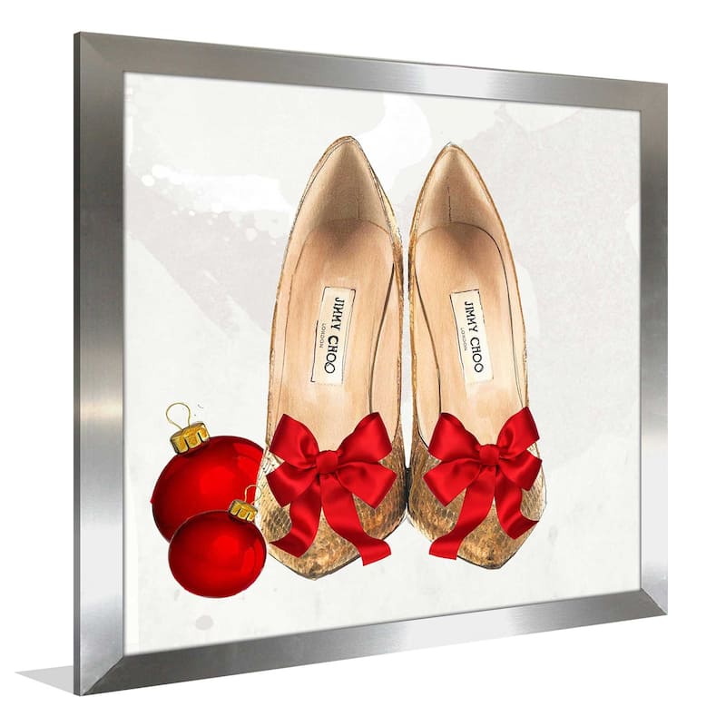 "Christmas Holiday Heels" by Jodi Print on Acrylic