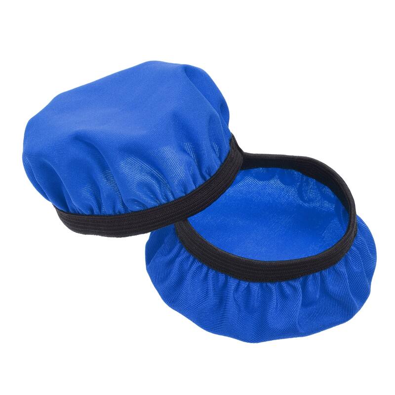 1 Pair Blue Fabric Headphone Covers, Fits 3.54"-4.33" Earphones