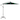 10ft Offset Outdoor Patio Umbrella with Hand Crank, Hunter Green