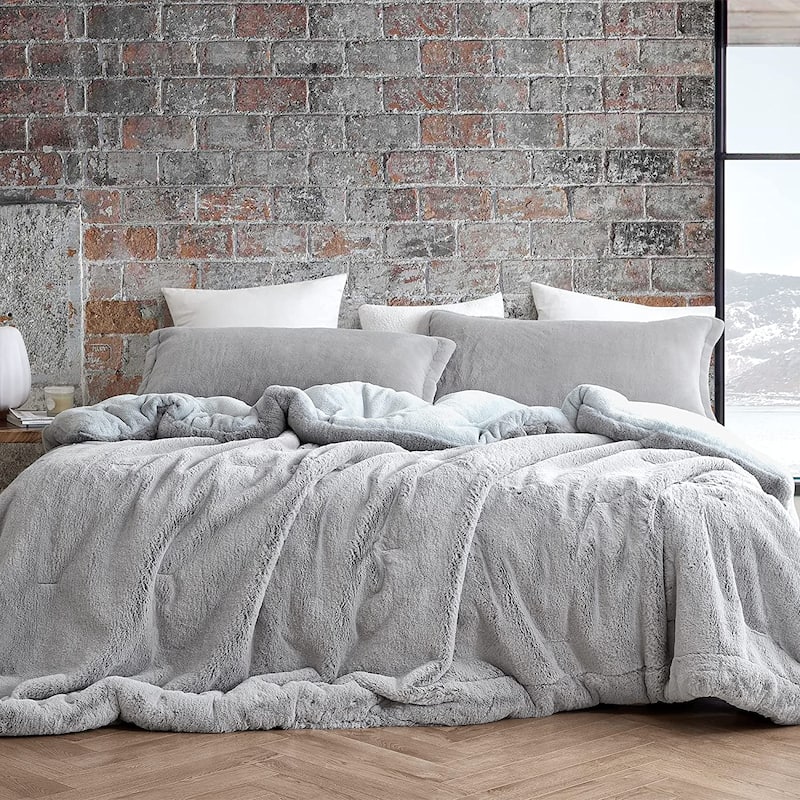 Chunky Bunny - Coma Inducer® Oversized Comforter Set - Glacier Gray - Oversized Queen