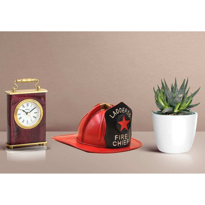 Ladder 55 Fdny Fire Chief Hat Collector Memorabilia Movie Prop Artwork Figurine