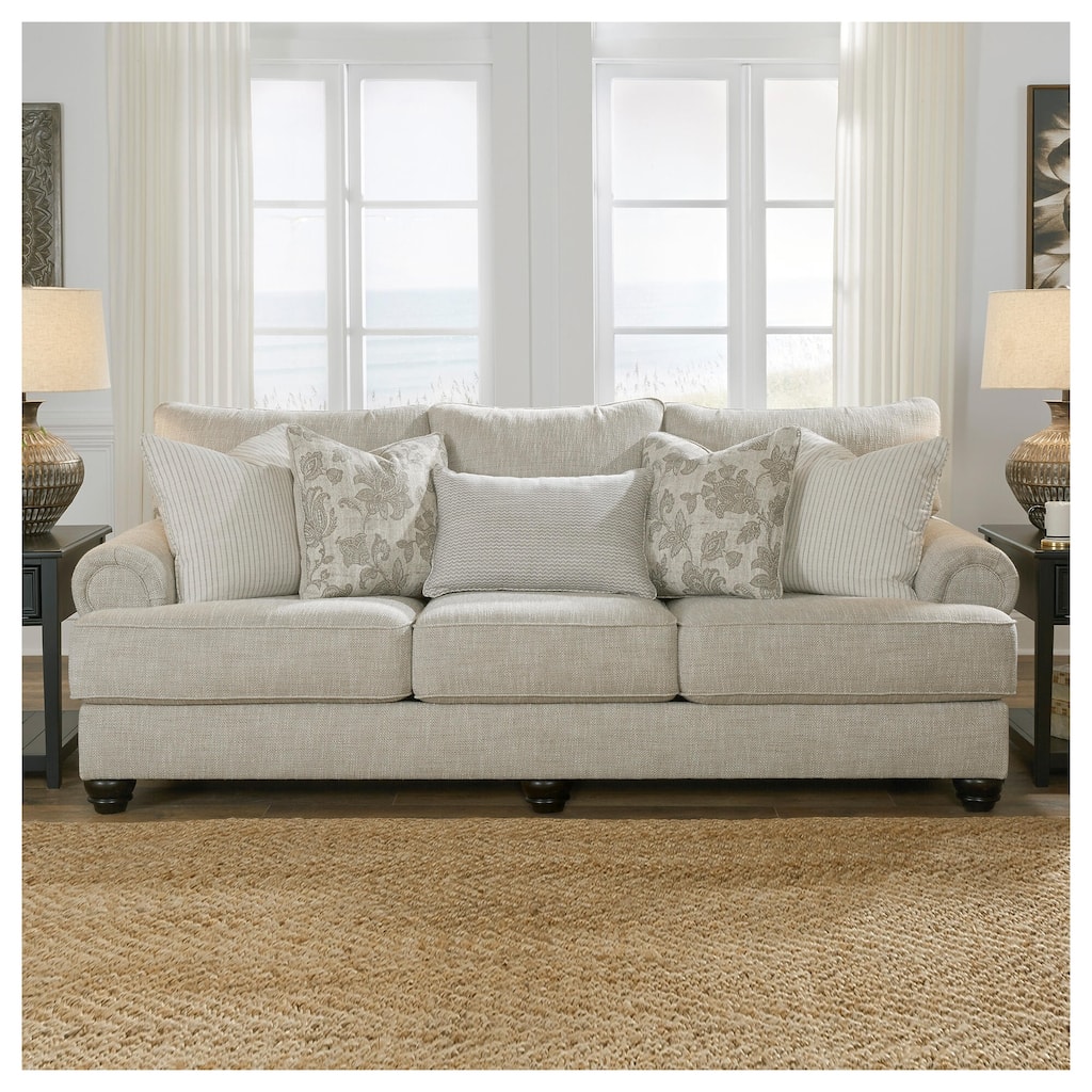 Signature Design by Ashley Asanti Beige Sofa - 98"W x 44"D x 40"H