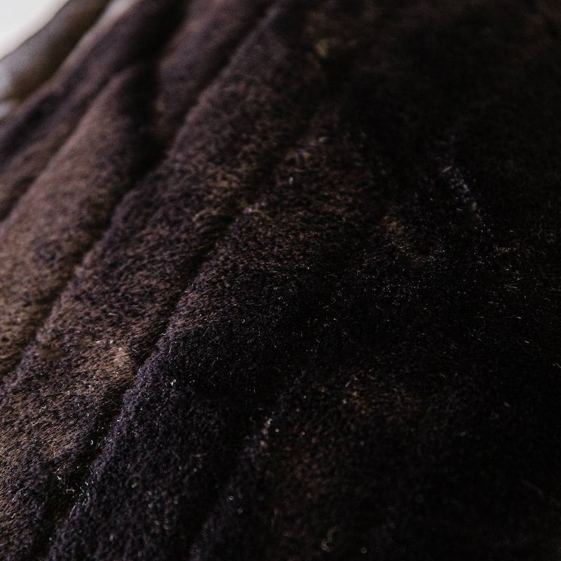 Minky Designs Luxurious Posh Faux Fur Minky Blankets - 60 W X 84 H Inches - Jaguar Black