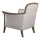 preview thumbnail 4 of 6, Uttermost Brittoney 32 Inch Tall Wood Framed Arm Chair with Fabric