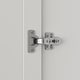 preview thumbnail 8 of 11, 3 Door Wardrobe Closet with 2 Hanging Rods and 5 Shelves, 47.2" White Armoire Wardrobe Freestanding Clothes Storage Cabinet