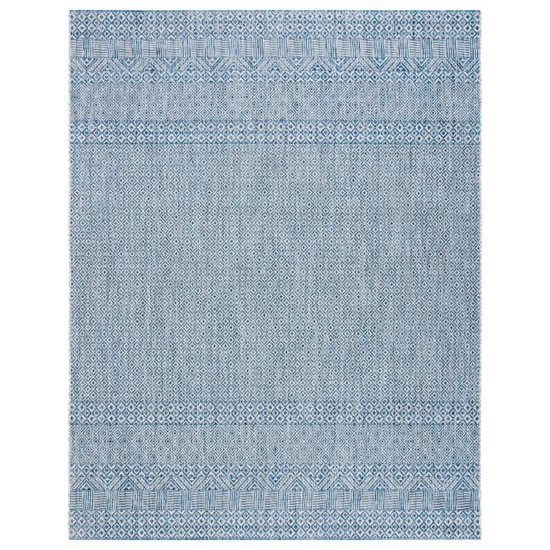 SAFAVIEH Courtyard Terezija Indoor/ Outdoor Waterproof Patio Backyard Rug
