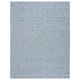 SAFAVIEH Courtyard Terezija Indoor/ Outdoor Waterproof Patio Backyard Rug - 7'10" Square - Grey/Blue